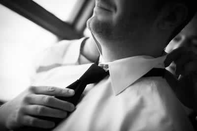 Stroudsmoor Country Inn - Stroudsburg - Poconos - Real Weddings - Groom