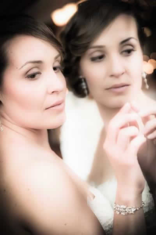 Stroudsmoor Country Inn - Stroudsburg - Poconos - Real Weddings - Brides Mirror Reflection