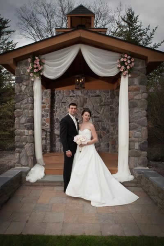 Stroudsmoor Country Inn - Stroudsburg - Poconos - Real Weddings - Bride And Groom