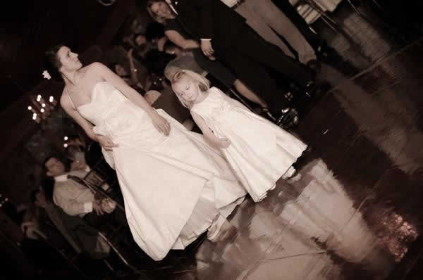 Stroudsmoor Country Inn - Stroudsburg - Poconos - Real Weddings - Bride With Flower Child