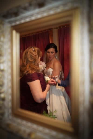 Stroudsmoor Country Inn - Stroudsburg - Poconos - Real Weddings - Bride Preparing For Wedding