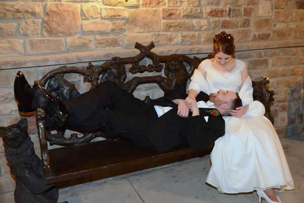 Stroudsmoor Country Inn - Stroudsburg - Poconos - Real Weddings - Bride And Groom