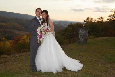 Stroudsmoor Country Inn - Stroudsburg - Poconos - Real Weddings - Bride And Groom
