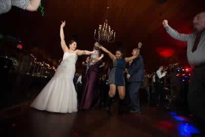 Stroudsmoor Country Inn - Stroudsburg - Poconos - Real Weddings - Bride Dancing With Guests