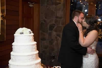 Stroudsmoor Country Inn - Stroudsburg - Poconos - Real Weddings - Bride And Groom Kissing