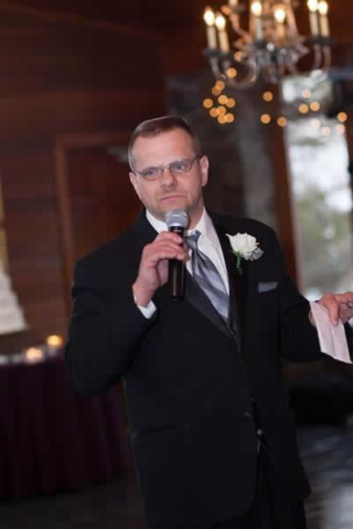 Stroudsmoor Country Inn - Stroudsburg - Poconos - Real Weddings - Some Celebratory Words Being Said