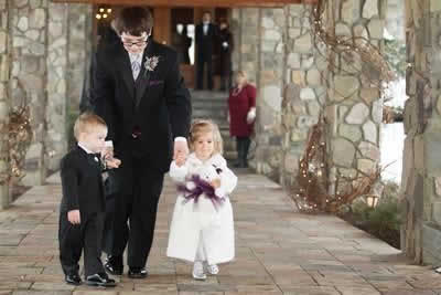 Stroudsmoor Country Inn - Stroudsburg - Poconos - Real Weddings - Flower Girl And Ring Bearer