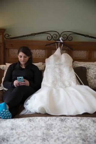Stroudsmoor Country Inn - Stroudsburg - Poconos - Real Weddings - Bride With Wedding Dress