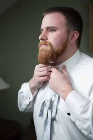 Stroudsmoor Country Inn - Stroudsburg - Poconos - Real Weddings - Groom