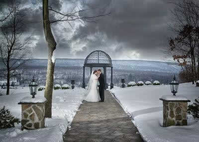 Stroudsmoor Country Inn - Stroudsburg - Poconos - Real Weddings - Bride And Groom