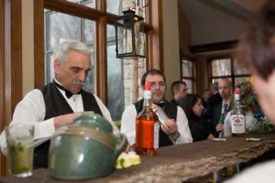 Stroudsmoor Country Inn - Stroudsburg - Poconos - Real Weddings - Cocktail Hour