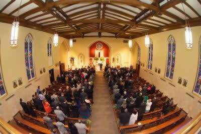 Stroudsmoor Country Inn - Stroudsburg - Poconos - Real Weddings - Wedding Ceremony In Chapel