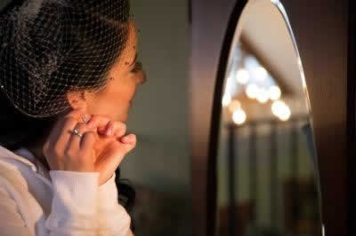 Stroudsmoor Country Inn - Stroudsburg - Poconos - Real Weddings - Bride Preparing For Wedding