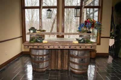 Stroudsmoor Country Inn - Stroudsburg - Poconos - Real Weddings - Buffet Table
