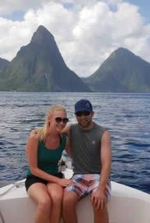 Stroudsmoor Country Inn - Stroudsburg - Poconos - Real Weddings - Newlyweds On Boat