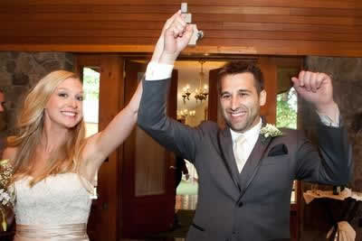 Stroudsmoor Country Inn - Stroudsburg - Poconos - Real Weddings - Happy Bride And Groom