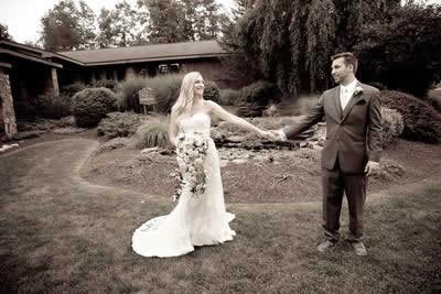 Stroudsmoor Country Inn - Stroudsburg - Poconos - Real Weddings - Bride And Groom