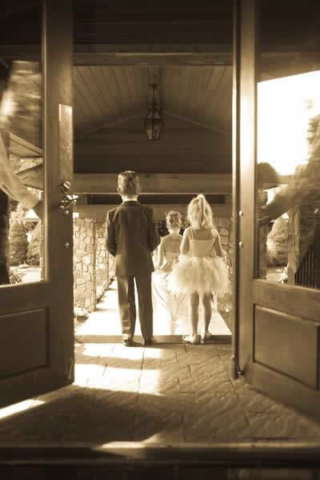 Stroudsmoor Country Inn - Stroudsburg - Poconos - Real Weddings - Flower Girl And Ring Bearer