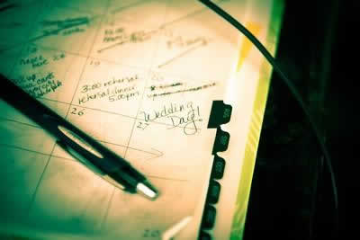 Stroudsmoor Country Inn - Stroudsburg - Poconos - Real Weddings - Wedding Date Marked In Calendar