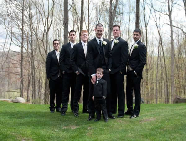 Stroudsmoor Country Inn - Stroudsburg - Poconos - Real Weddings - Groomsmen And Ring Bearer