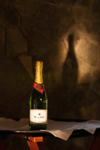 Stroudsmoor Country Inn - Stroudsburg - Poconos - Real Weddings - Bottle Of Champagne