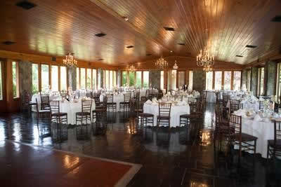 Stroudsmoor Country Inn - Stroudsburg - Poconos - Real Weddings - Table Settings In Reception Room