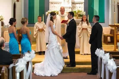 Stroudsmoor Country Inn - Stroudsburg - Poconos - Real Weddings - Bride And Groom Reciting Vows