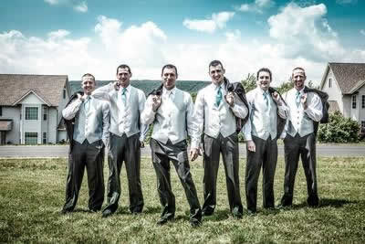 Stroudsmoor Country Inn - Stroudsburg - Poconos - Real Weddings - Groomsmen