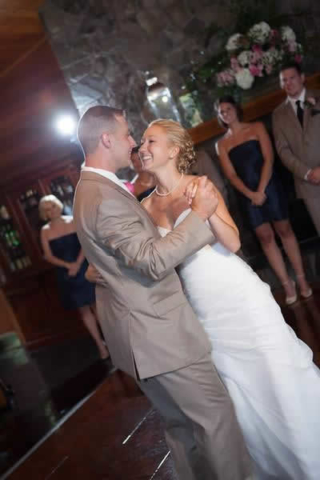 Stroudsmoor Country Inn - Stroudsburg - Poconos - Real Weddings - Bride And Groom Dancing