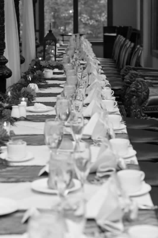 Stroudsmoor Country Inn - Stroudsburg - Poconos - Classic Wedding Celebrations - Table Settings