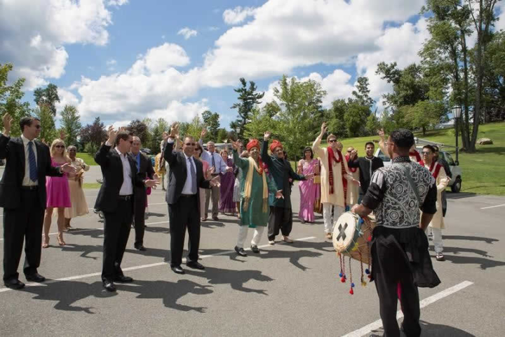 Stroudsmoor Country Inn - Stroudsburg - Indian Wedding - Guests Dancing - Poconos