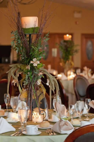 Stroudsmoor Country Inn - Stroudsburg - Poconos - Pocono Mountain Wedding - Table Setting