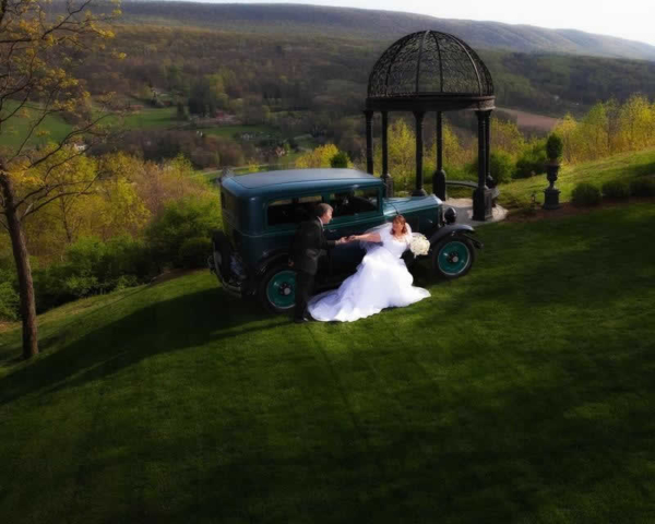 Stroudsmoor Country Inn - Stroudsburg - Poconos - Pocono Mountain Wedding - Bride And Groom