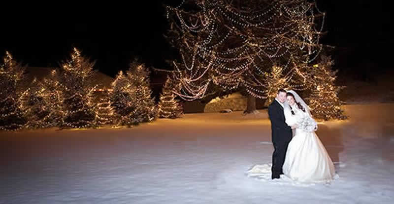 Stroudsmoor Country Inn - Stroudsburg - Poconos - Pocono Winter Wedding - Bride And Groom