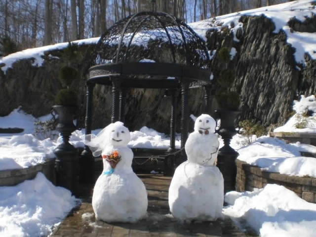 Stroudsmoor Country Inn - Stroudsburg - Poconos - Pocono Winter Wedding - Snowbride And Snowgroom
