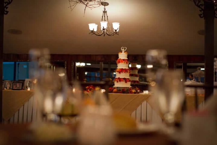 Stroudsmoor Country Inn - Stroudsburg - Poconos - Woodlands Outdoor Wedding - Wedding Cake - Woodlands Outdoor Wedding