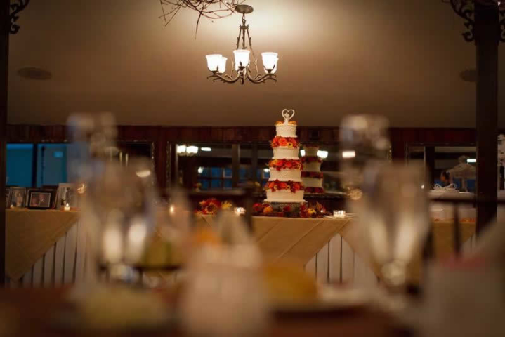 Stroudsmoor Country Inn - Stroudsburg - Poconos - Woodlands Outdoor Wedding - Wedding Cake - Woodlands Outdoor Wedding