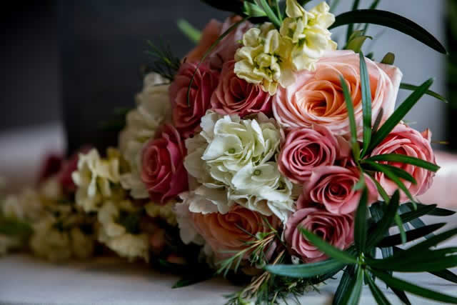 Wedding flowers - floral bouquet