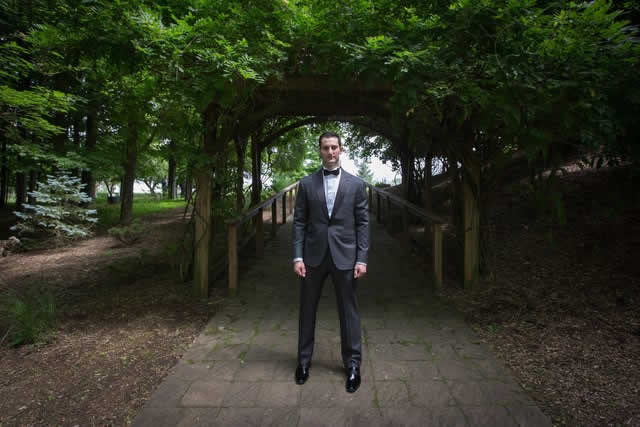 mauro-wedding-james-at-ad Groom - outdoor wedding - Pocono wedding