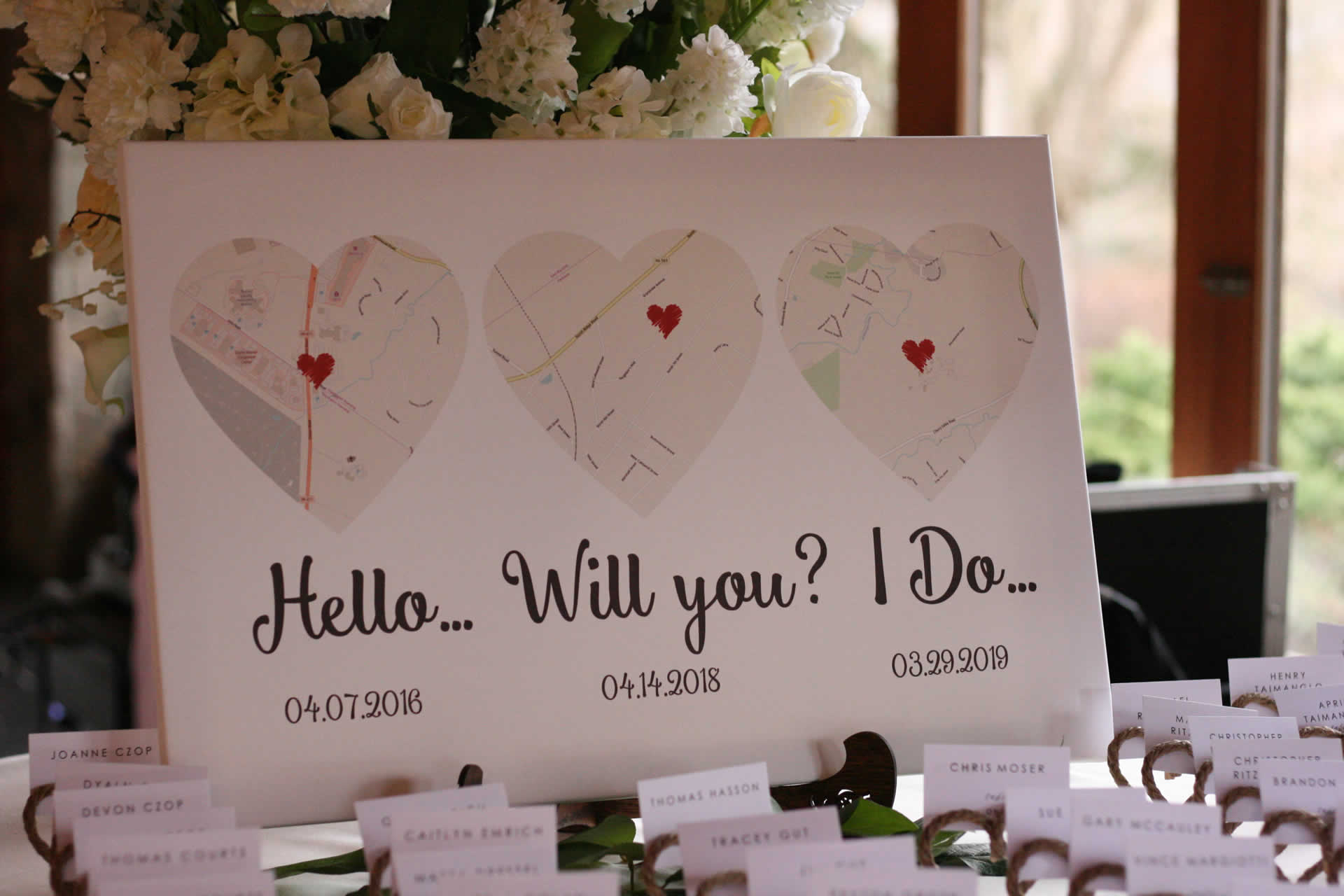 Table card station lawnhaven