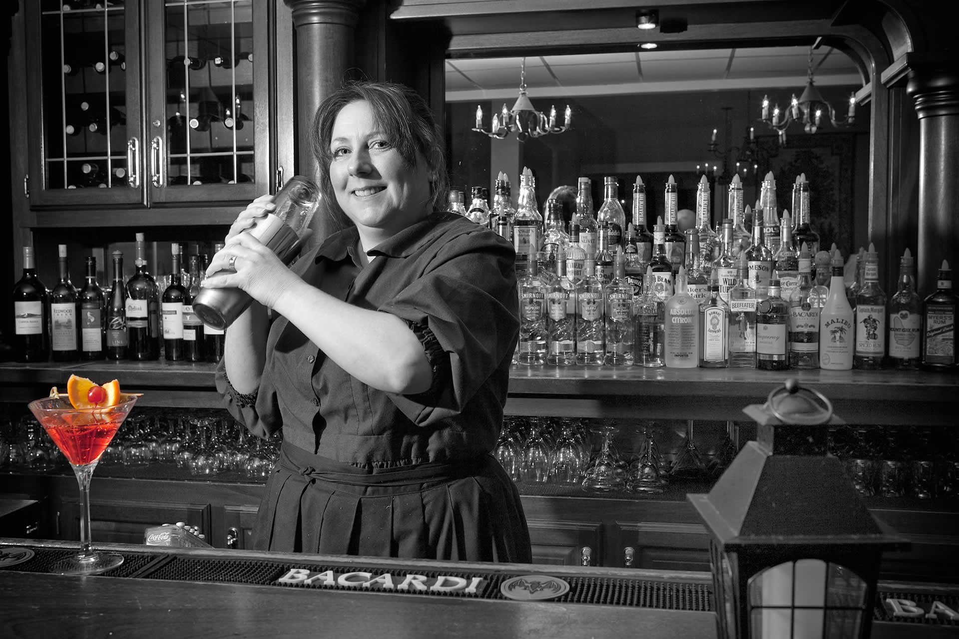 Beverage and drink station