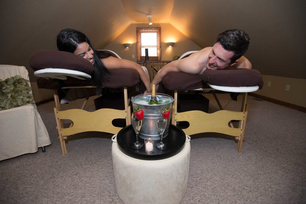 Stroudsmoor spa floral and decor