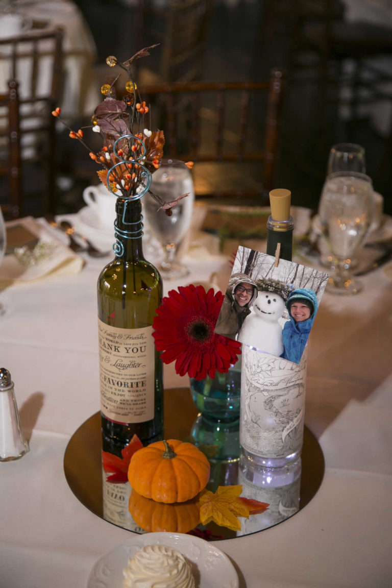 Decorated centerpiece