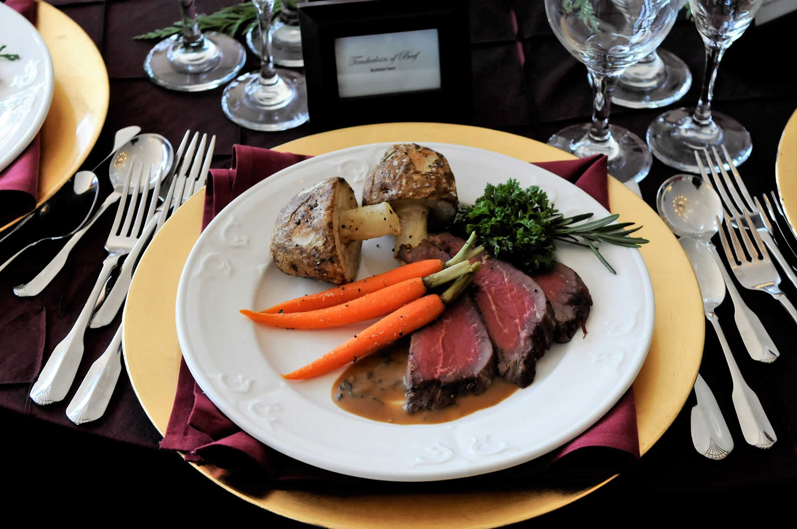 Wedding and Reception Catering 1 Main course food sampling