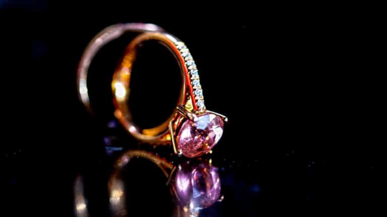 kunzite ring