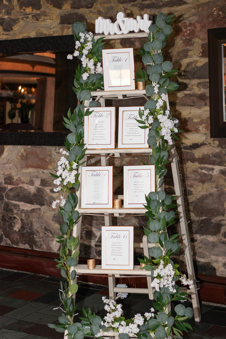 Reception Table Assignment Display